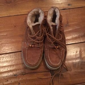 Ugg high top moccasins
